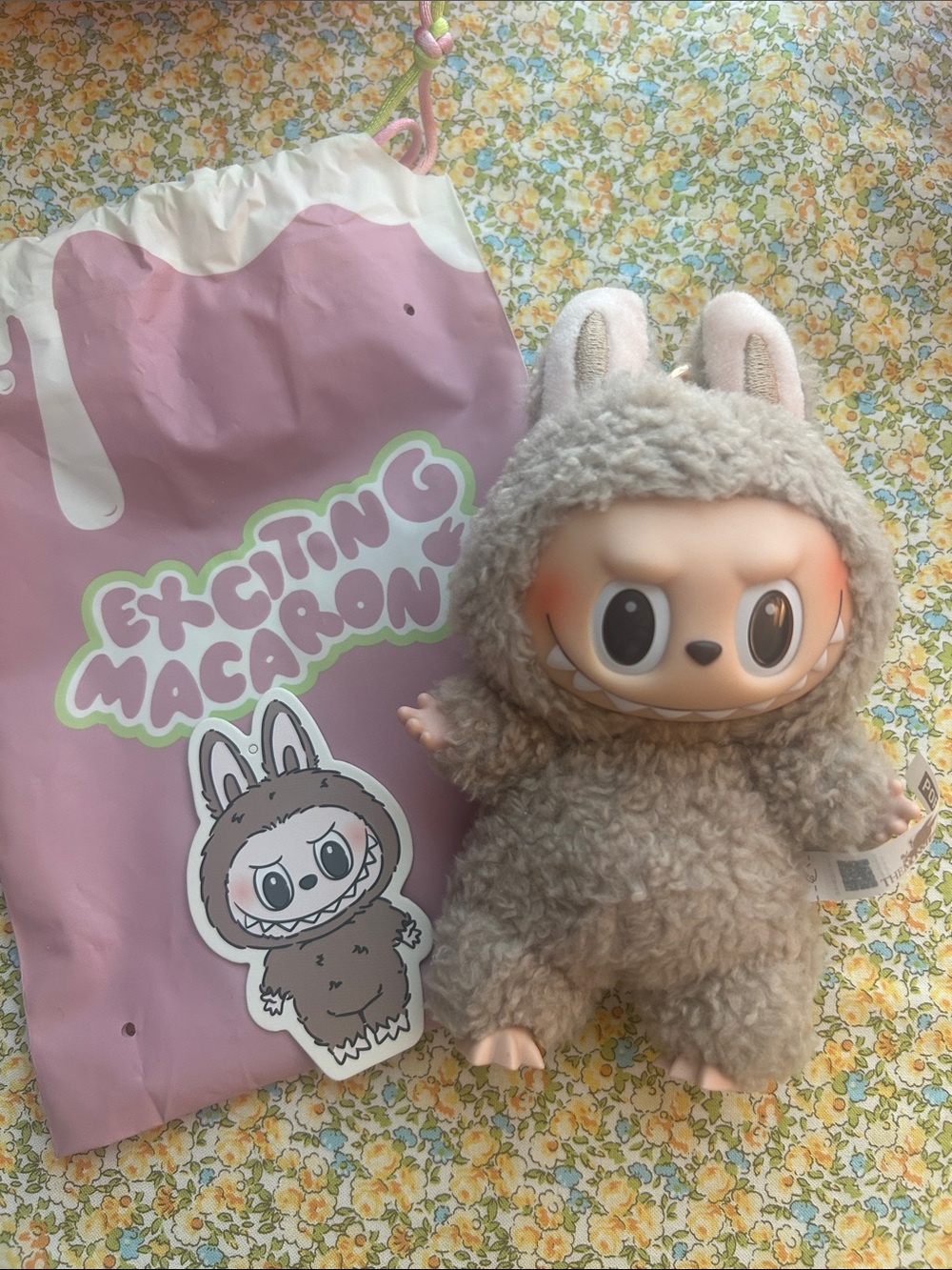 Labubu -Toffee from Exciting Macaron Collection